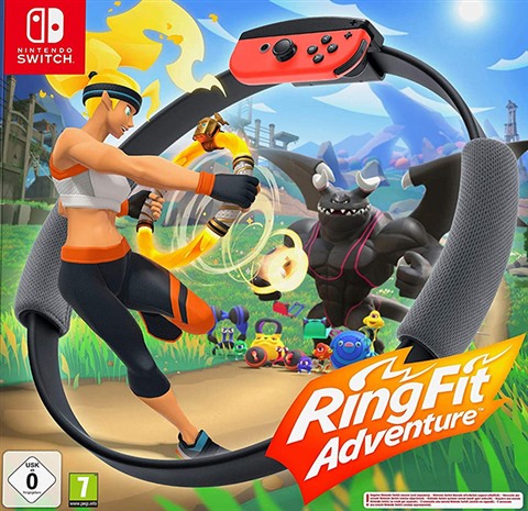 Ring Fit Adventure w/Fitness Ring & Leg Strap - CeX (IN